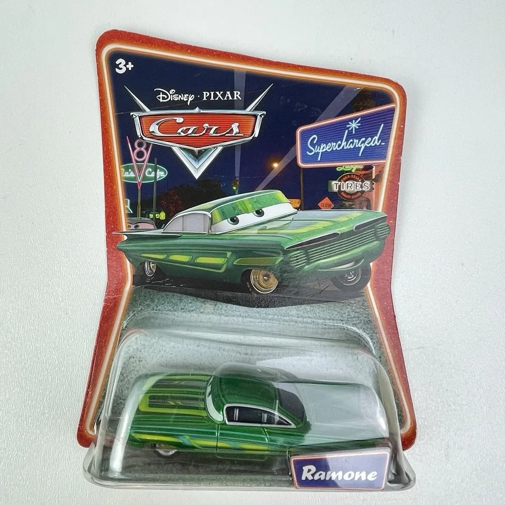 Vintage Disney Pixar Cars Supercharged Series GREEN RAMONE Die Cast